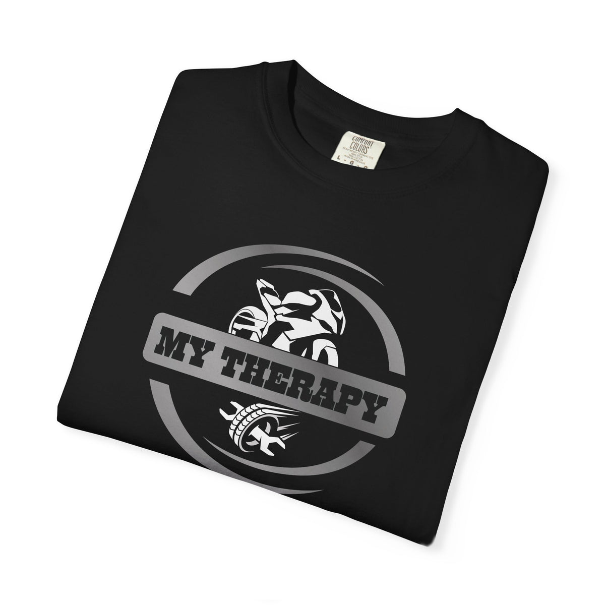 Non UK Sales Motorbike t-shirt  (My therapy) S/B