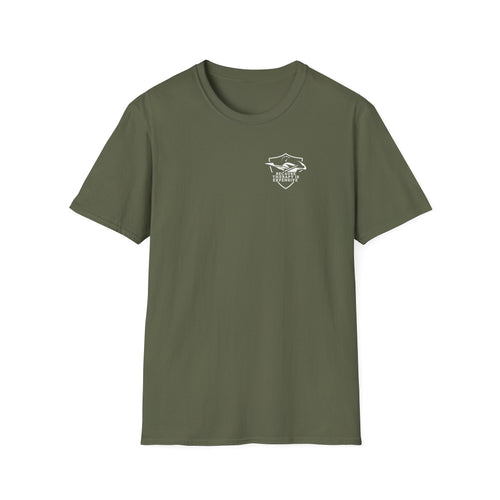Motorbike T-shirt with 'Because Therapy is Expensive' (1) Small Logo