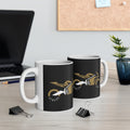 11oz White Mug With (Stress Gone)