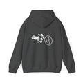 Non UK Sales Hooded Sweatshirt (Oh no my bike (Boxes) B/W