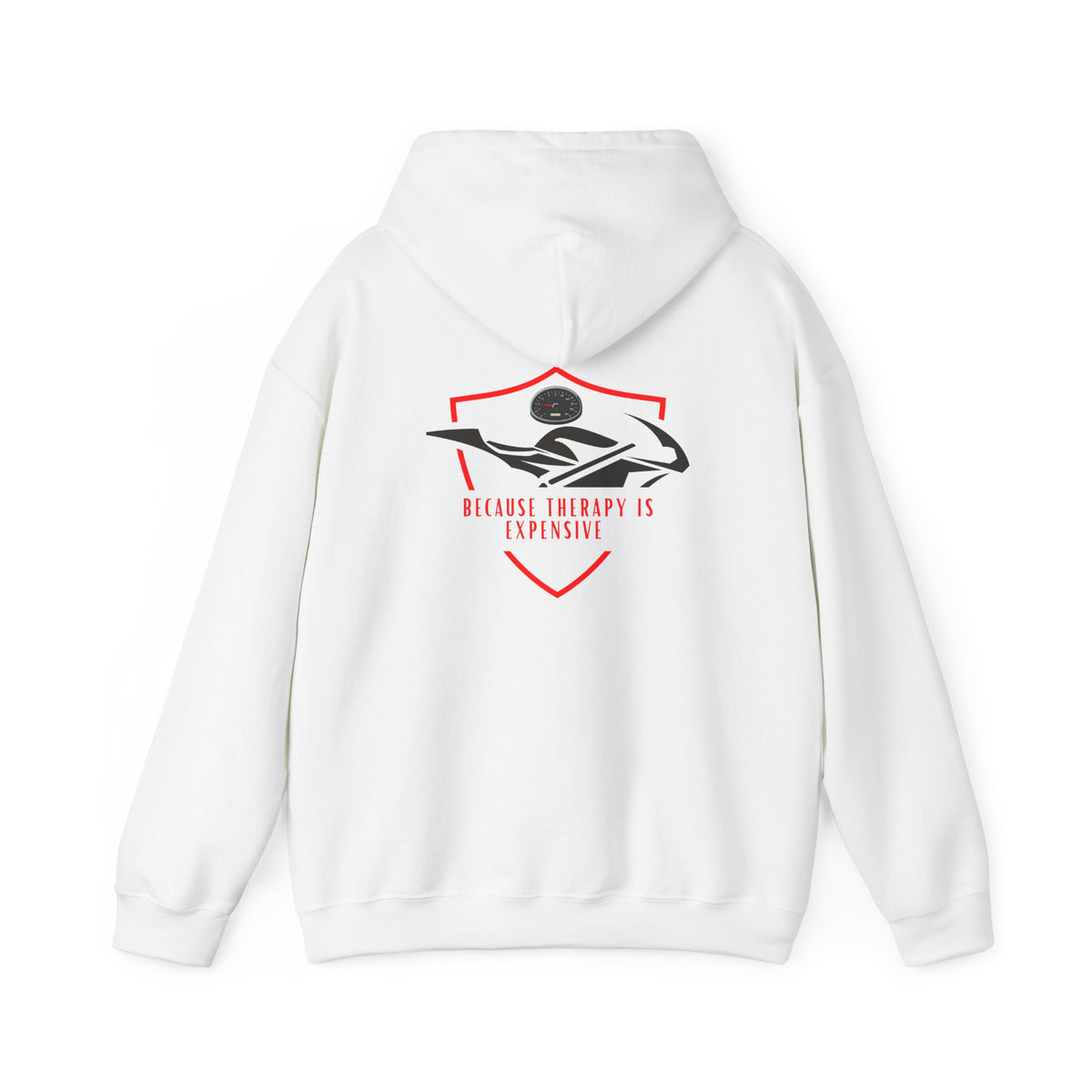 Non UK Sales Hooded Sweatshirt (Because therapy is expensive) R/W
