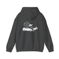 Non UK Sales Hooded Sweatshirt (Oh no my bike (Car) B/W