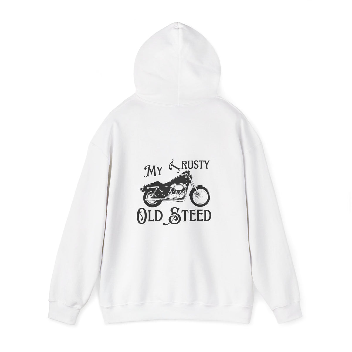 Unisex Heavy Blend™ Hooded Sweatshirt (My Trusty, Rusty Old Stead)
