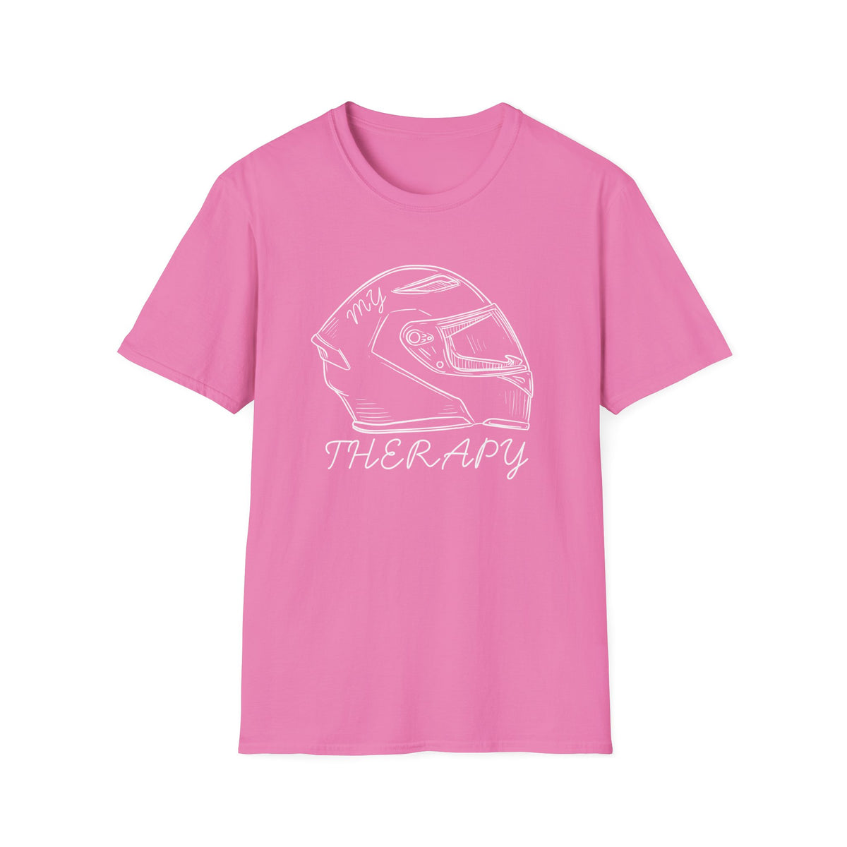 Motorbike T-shirt with 'My Therapy' (1)