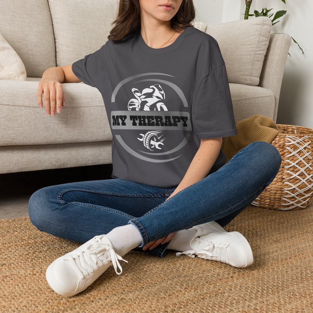 Motorbike T-shirt with 'My Therapy'