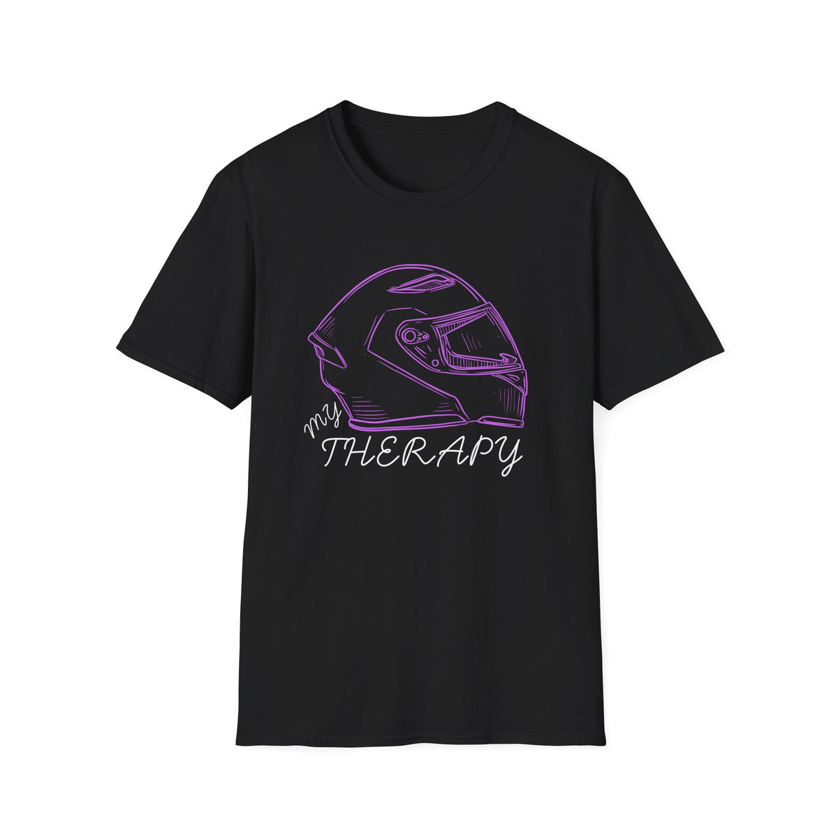 Motorbike T-shirt with 'My Therapy' (3)