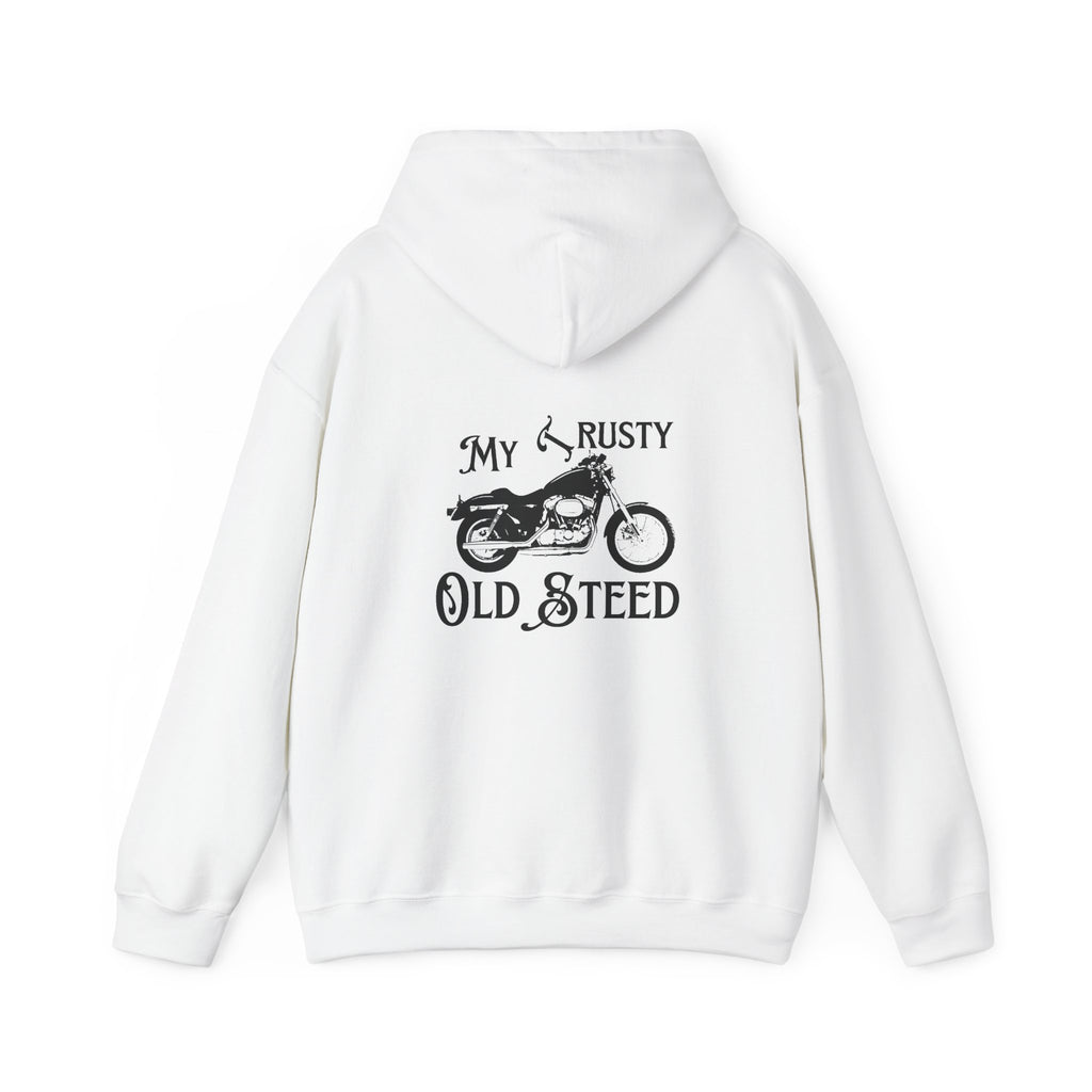 Unisex Heavy Blend™ Hooded Sweatshirt (My Trusty, Rusty Old Stead)