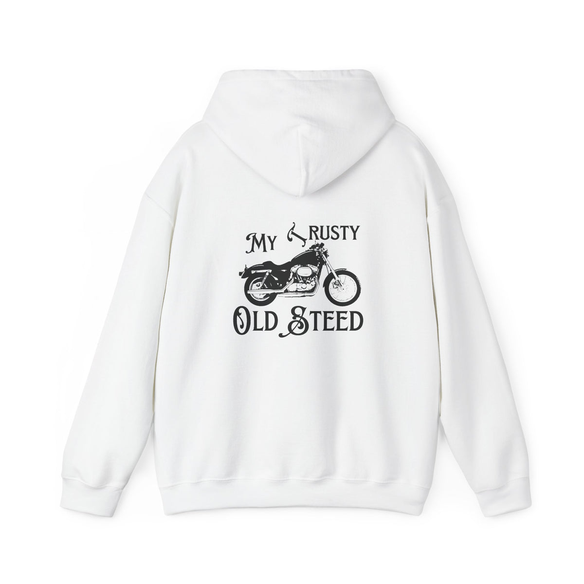 Unisex Heavy Blend™ Hooded Sweatshirt (My Trusty, Rusty Old Stead)