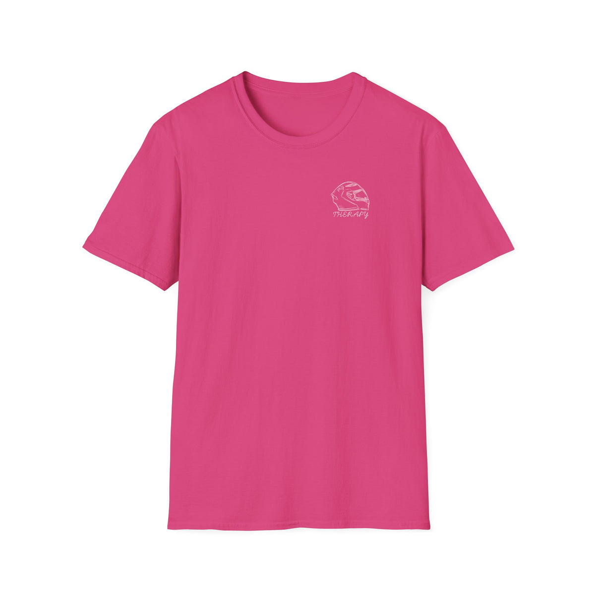 Motorbike T-shirt with 'My Therapy' (1) (Small Logo)
