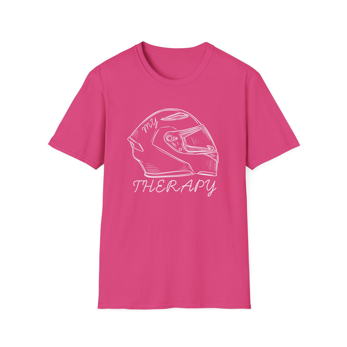 Motorbike T-shirt with 'My Therapy' (1)