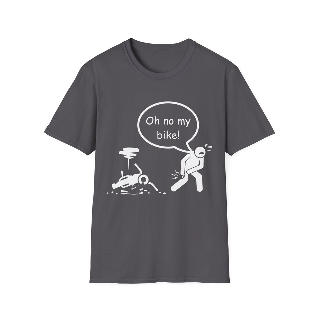 Motorbike T-shirt with 'Oh No My Bike!'