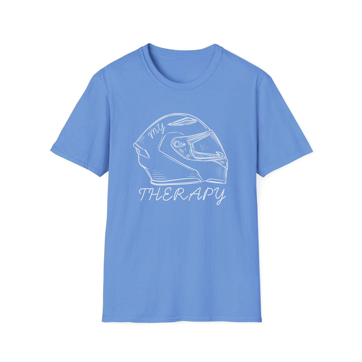 Motorbike T-shirt with 'My Therapy' (1)