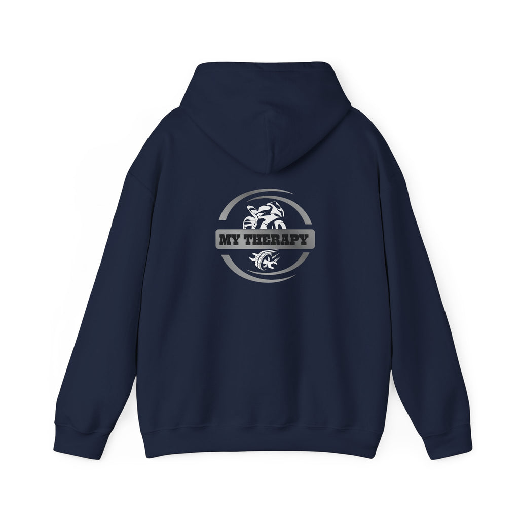 Non UK Sales Unisex Heavy Blend™ Hooded Sweatshirt (My therapy) S/B