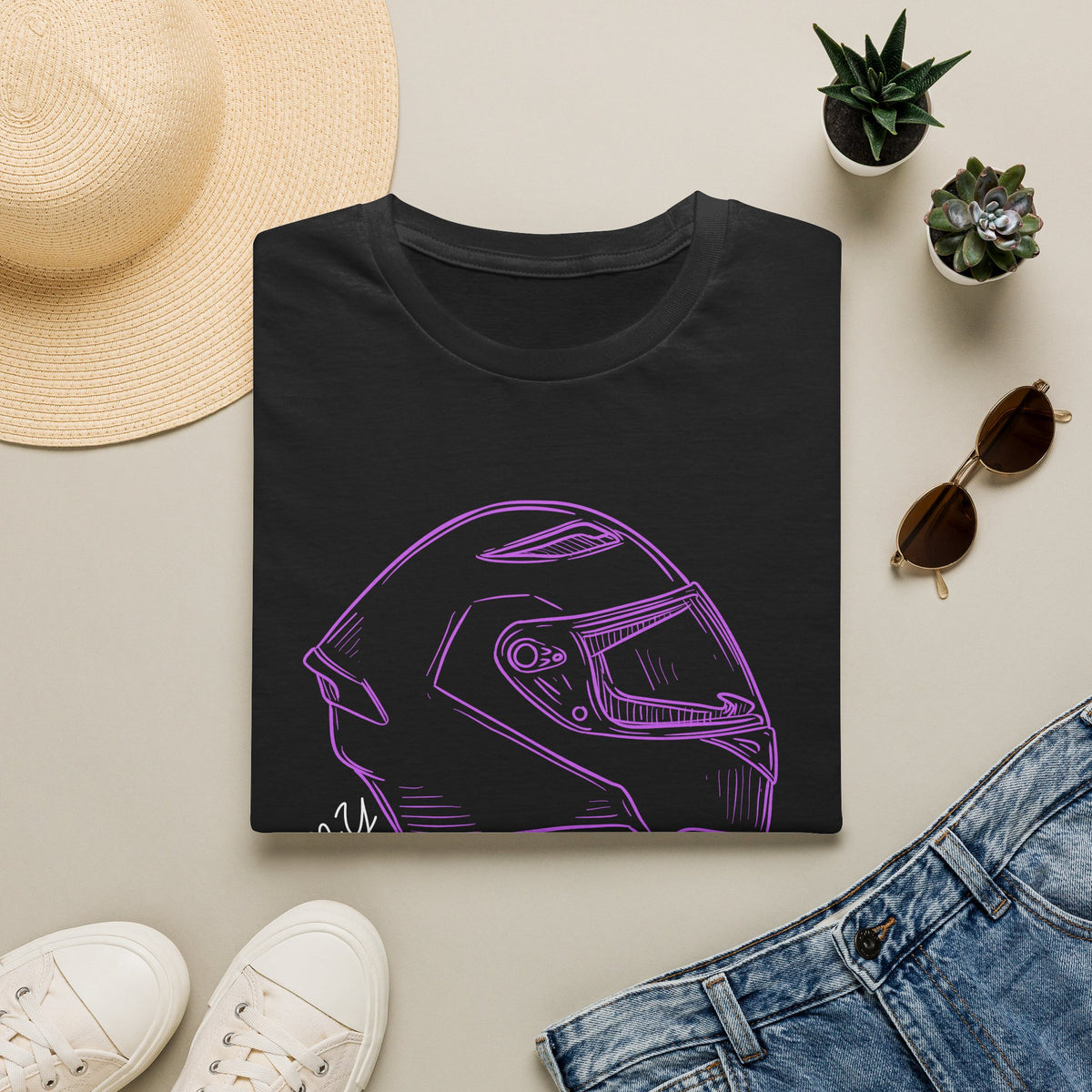 Motorbike T-shirt with 'My Therapy' (3)