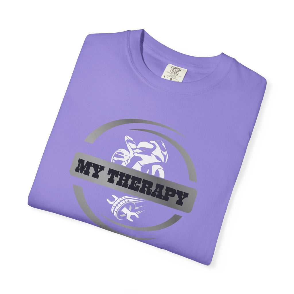 Non UK Sales Motorbike t-shirt  (My therapy) S/B