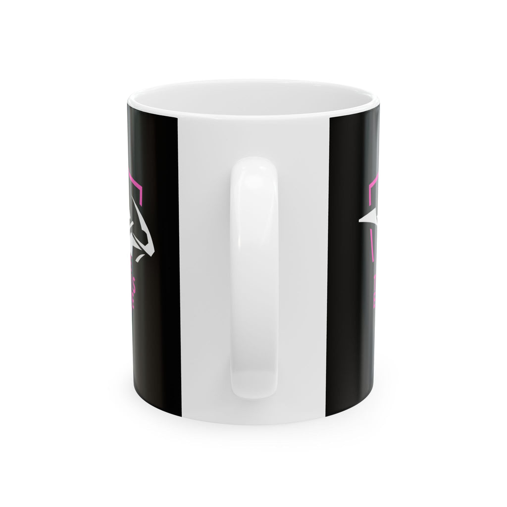 Non UK Sales 11oz And 15oz White Mug With (Because Therapy is expensive) P/B