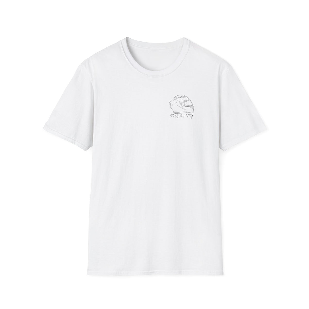 Motorbike T-shirt with 'My Therapy' (2) Small Logo