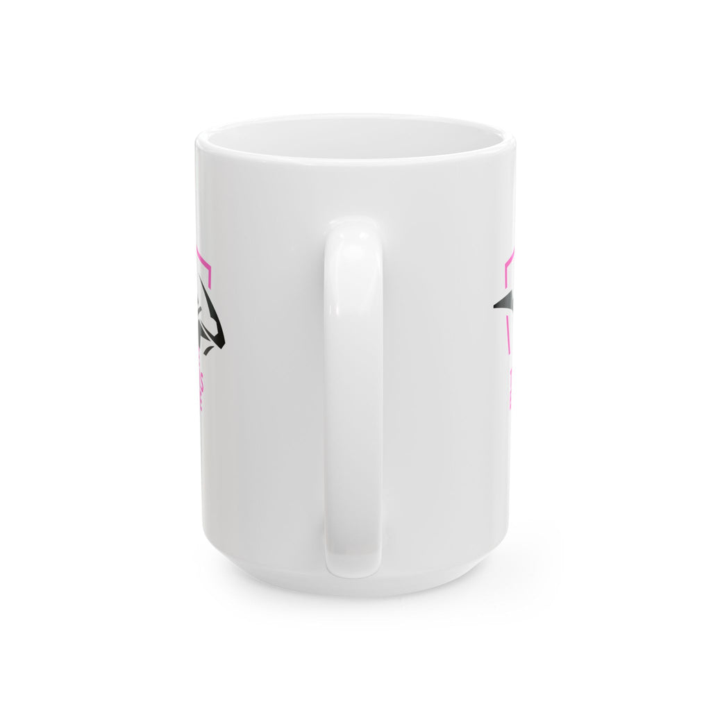 Non UK Sales 11oz And 15oz White Mug With (Because Therapy is expensive) P
