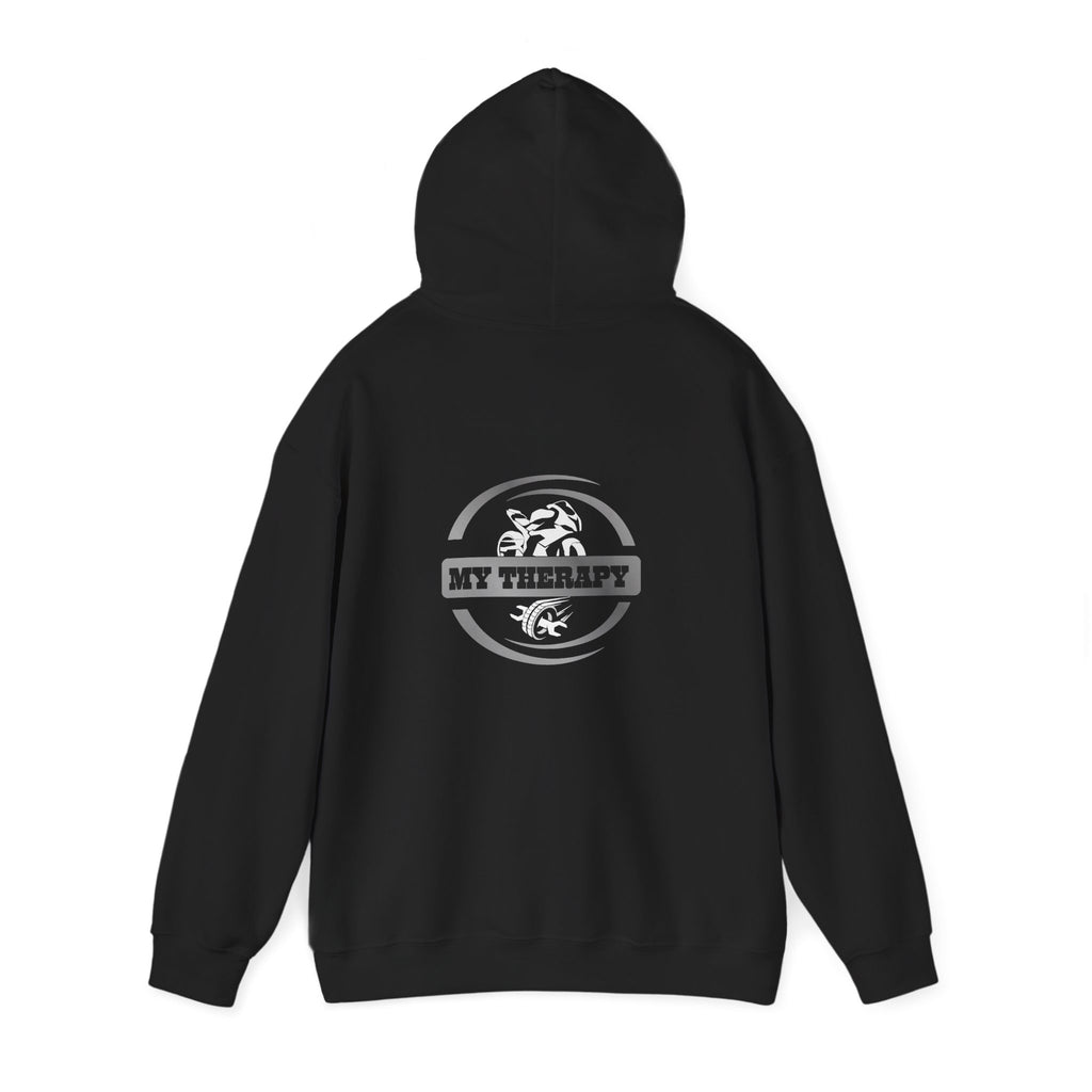 Non UK Sales Unisex Heavy Blend™ Hooded Sweatshirt (My therapy) S/B