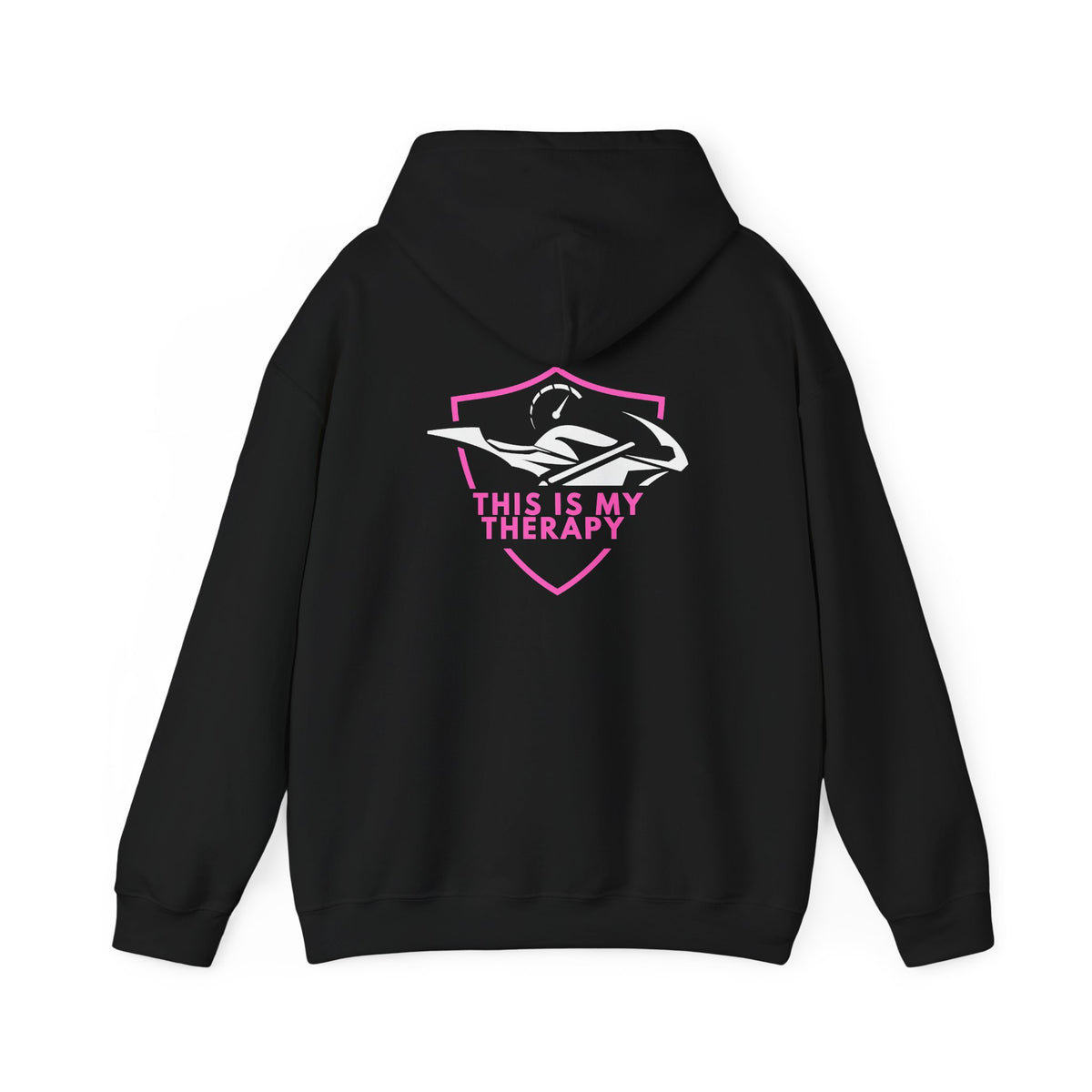 Non UK Sales Unisex Heavy Blend™ Hooded Sweatshirt (Because therapy is expensive) P/B