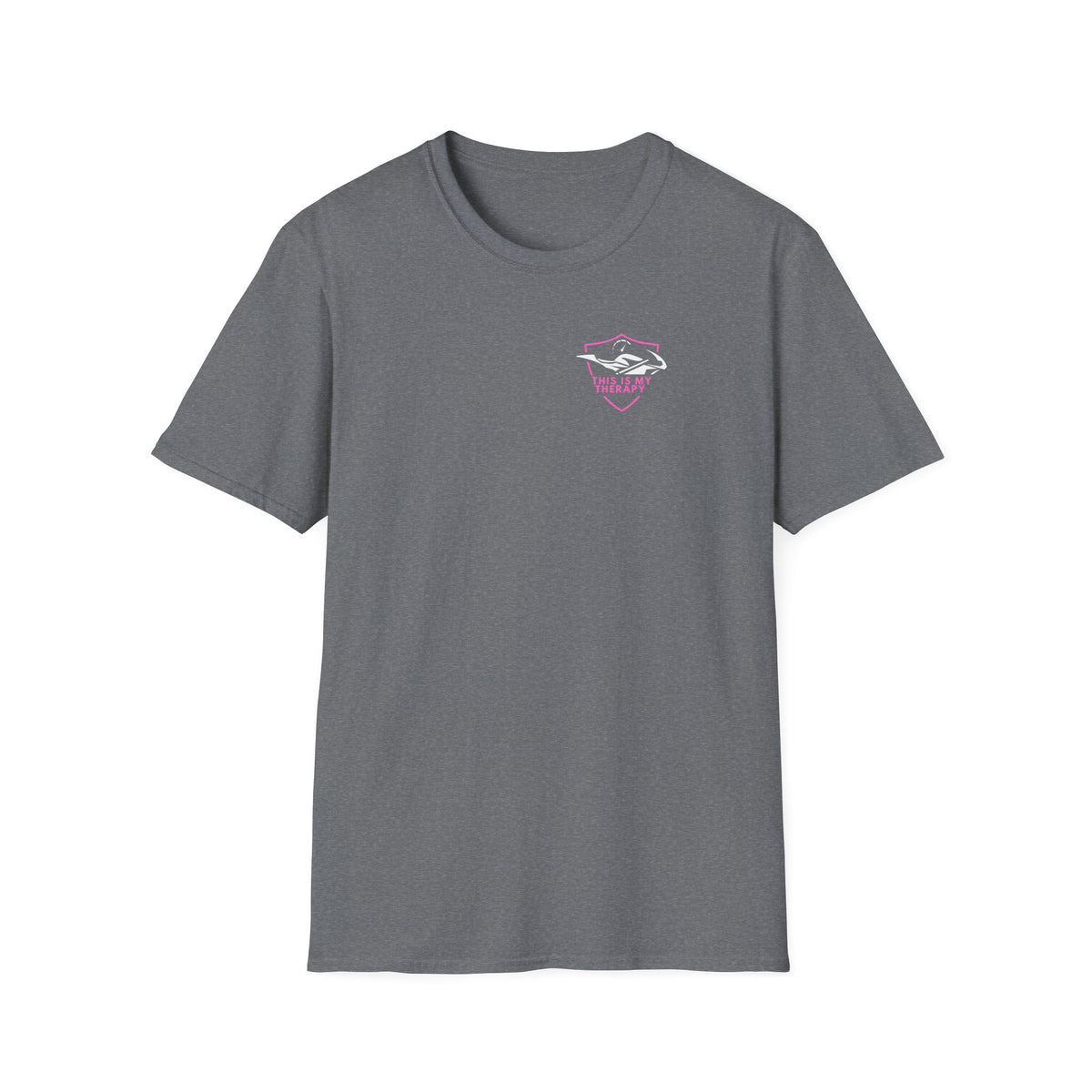 Motorbike T-shirt with 'This is my Therapy' (3) Small Logo