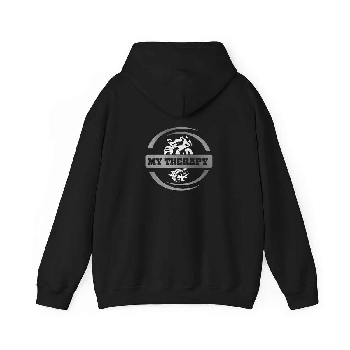 Non UK Sales Unisex Heavy Blend™ Hooded Sweatshirt (My therapy) S/B
