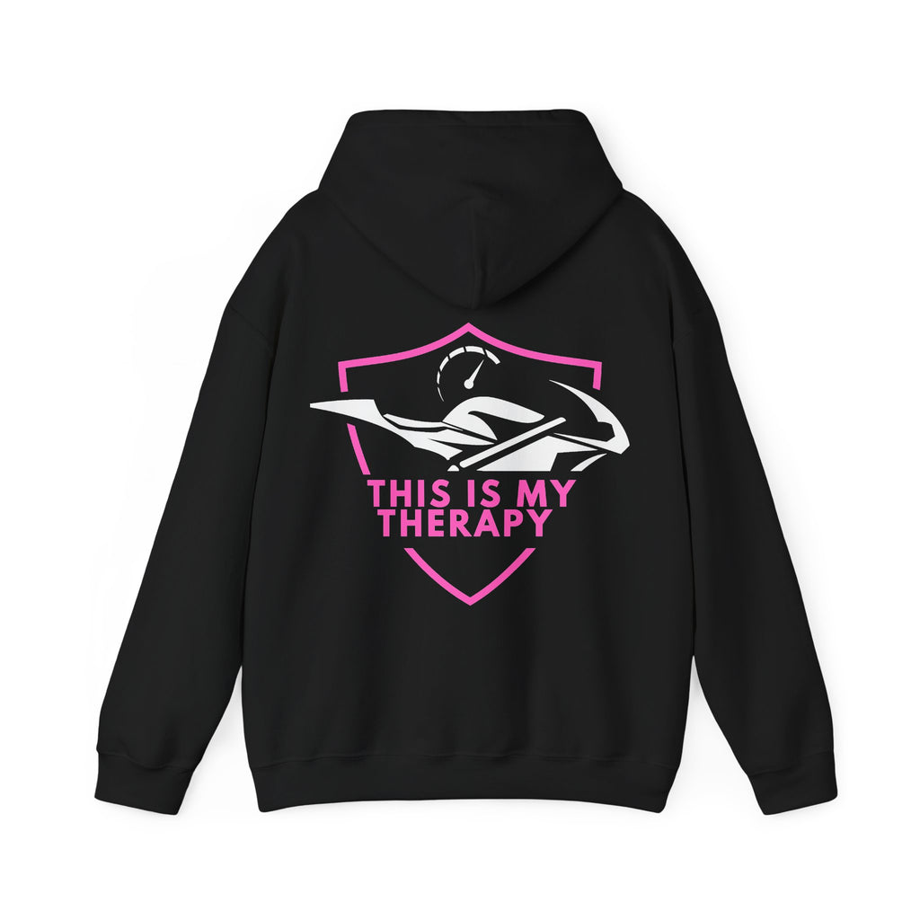 Unisex Heavy Blend™ Hooded Sweatshirt (This Is My Therapy) 3 Back