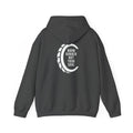 Non UK Sales Hooded Sweatshirt (Burn rubber, Not your soul) W/B