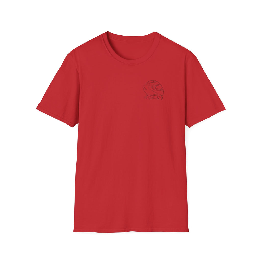 Motorbike T-shirt with 'My Therapy' (2) Small Logo