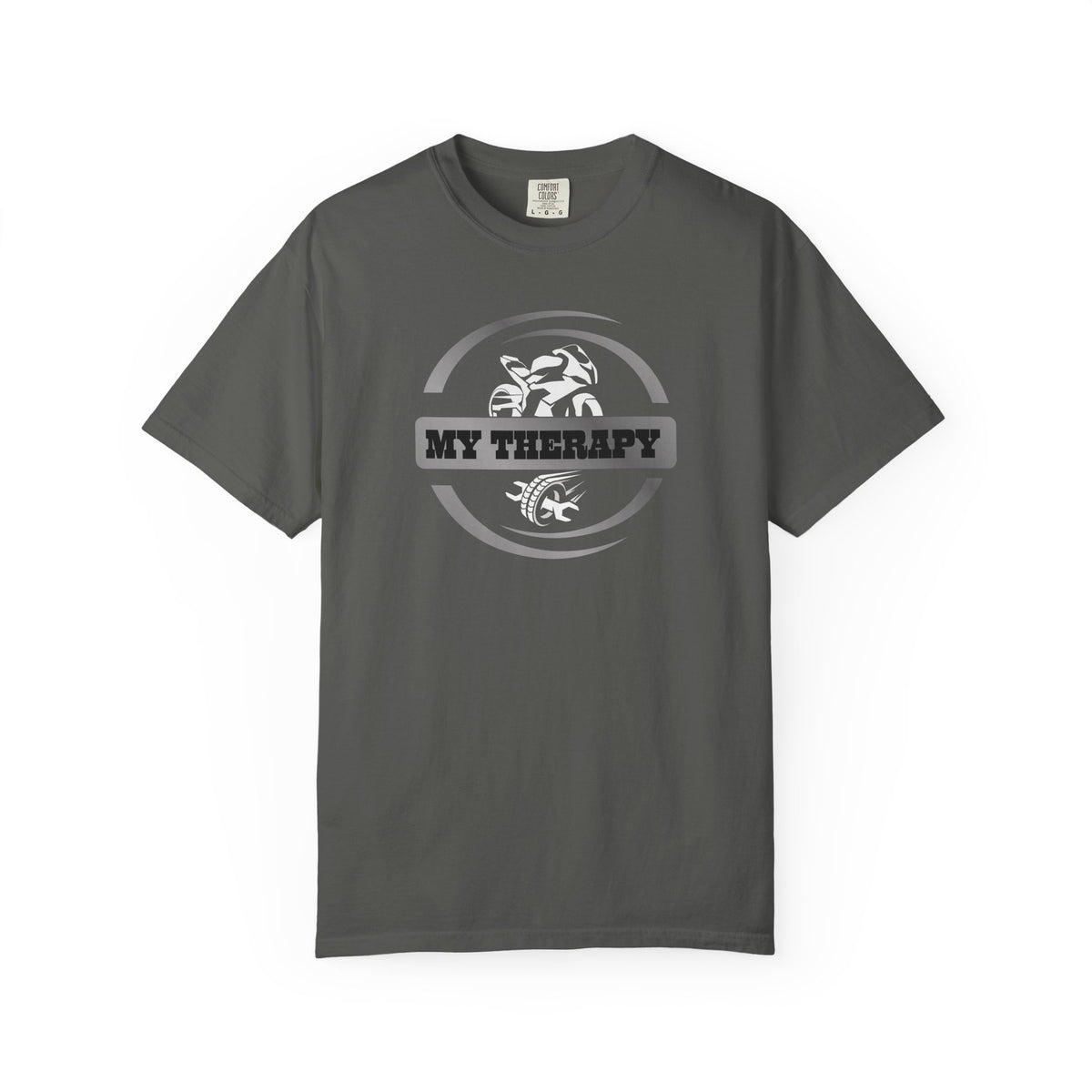 Non UK Sales Motorbike t-shirt  (My therapy) S/B