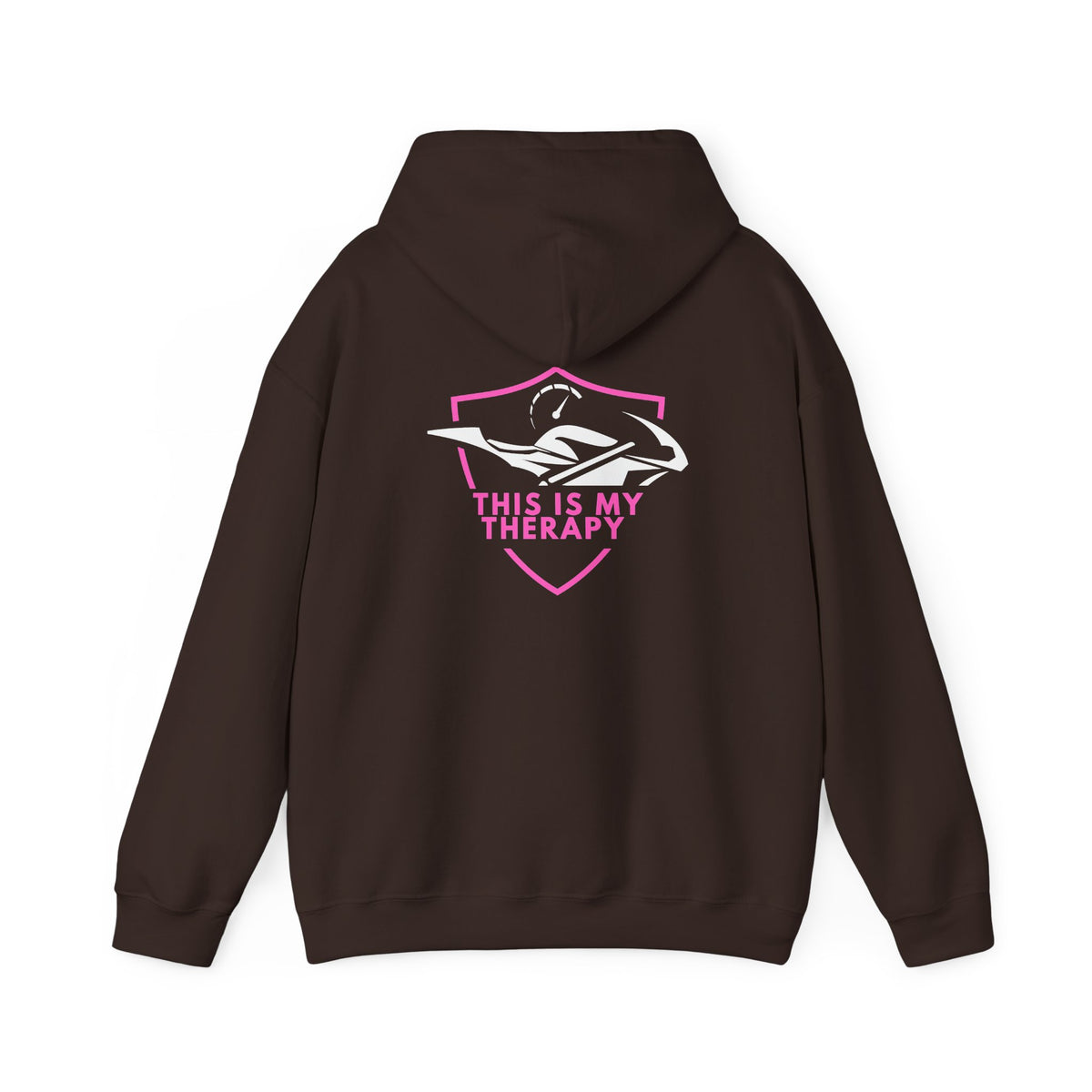 Non UK Sales Unisex Heavy Blend™ Hooded Sweatshirt (Because therapy is expensive) P/B