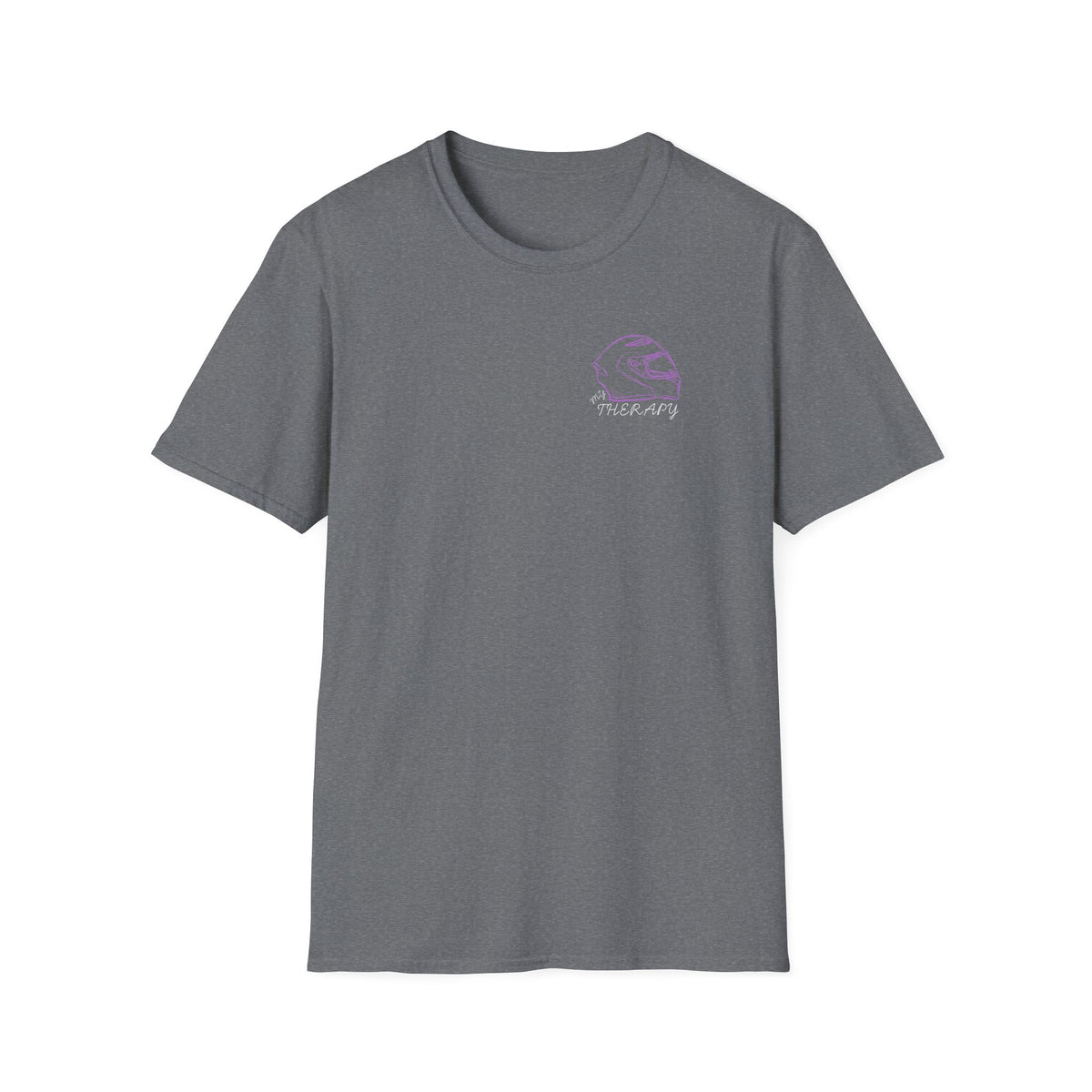 Motorbike T-shirt with 'My Therapy' (3) Small Logo
