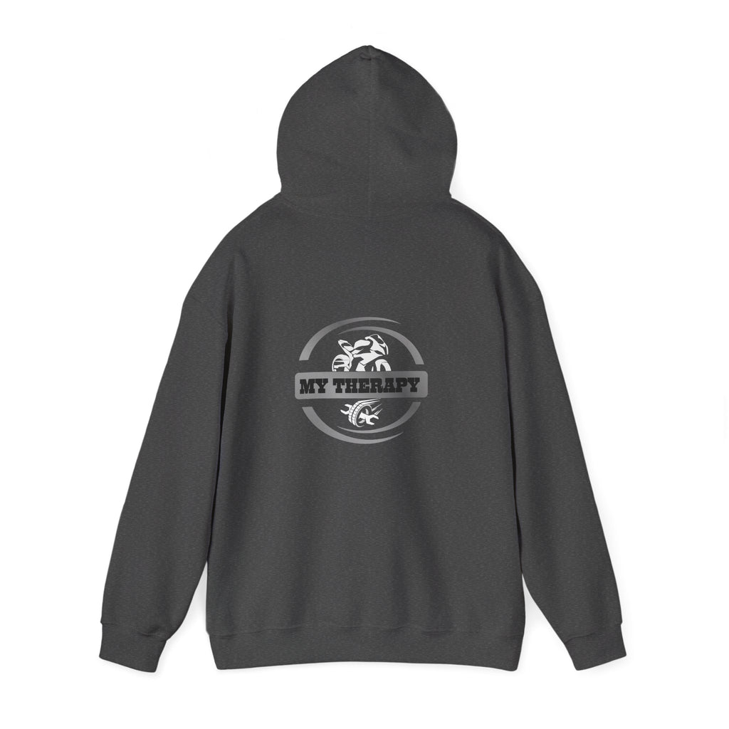 Non UK Sales Unisex Heavy Blend™ Hooded Sweatshirt (My therapy) S/B