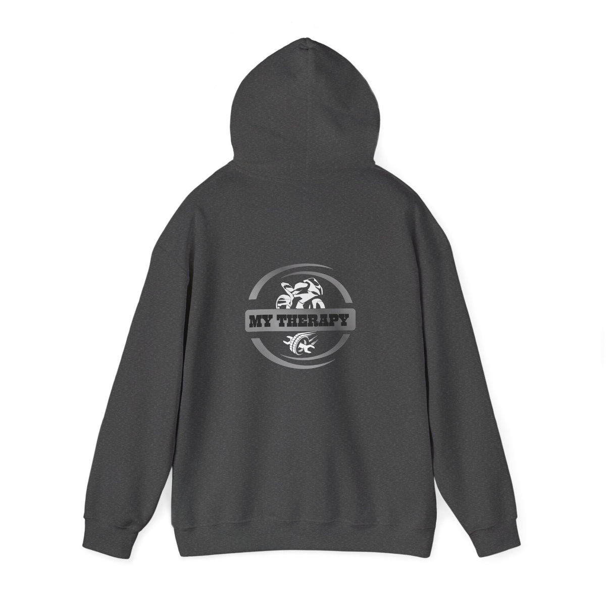 Non UK Sales Unisex Heavy Blend™ Hooded Sweatshirt (My therapy) S/B