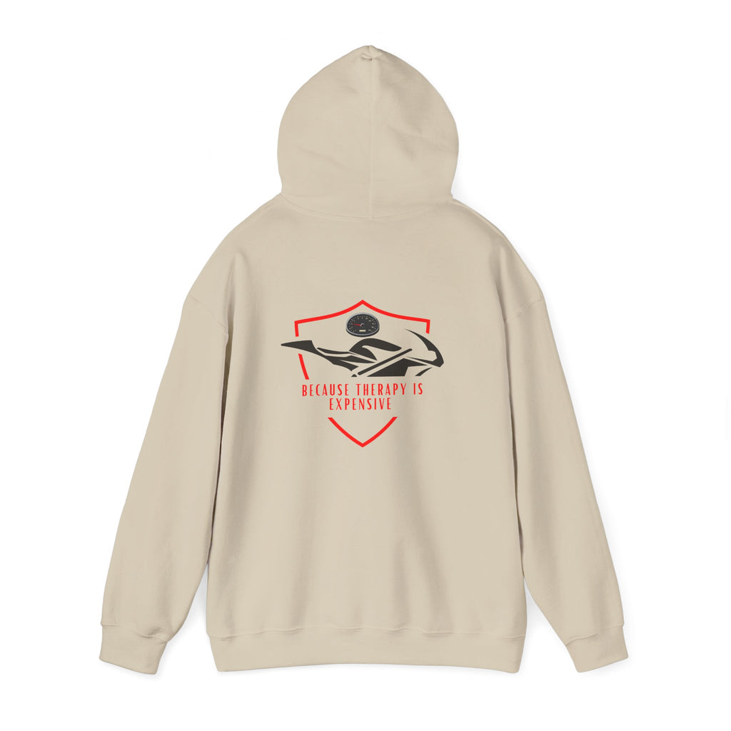 Non UK Sales Hooded Sweatshirt (Because therapy is expensive) P/W