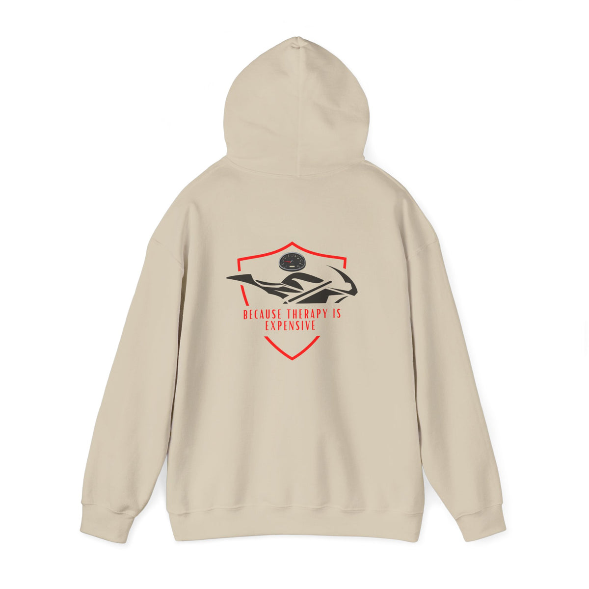 Non UK Sales Hooded Sweatshirt (Because therapy is expensive) P/W