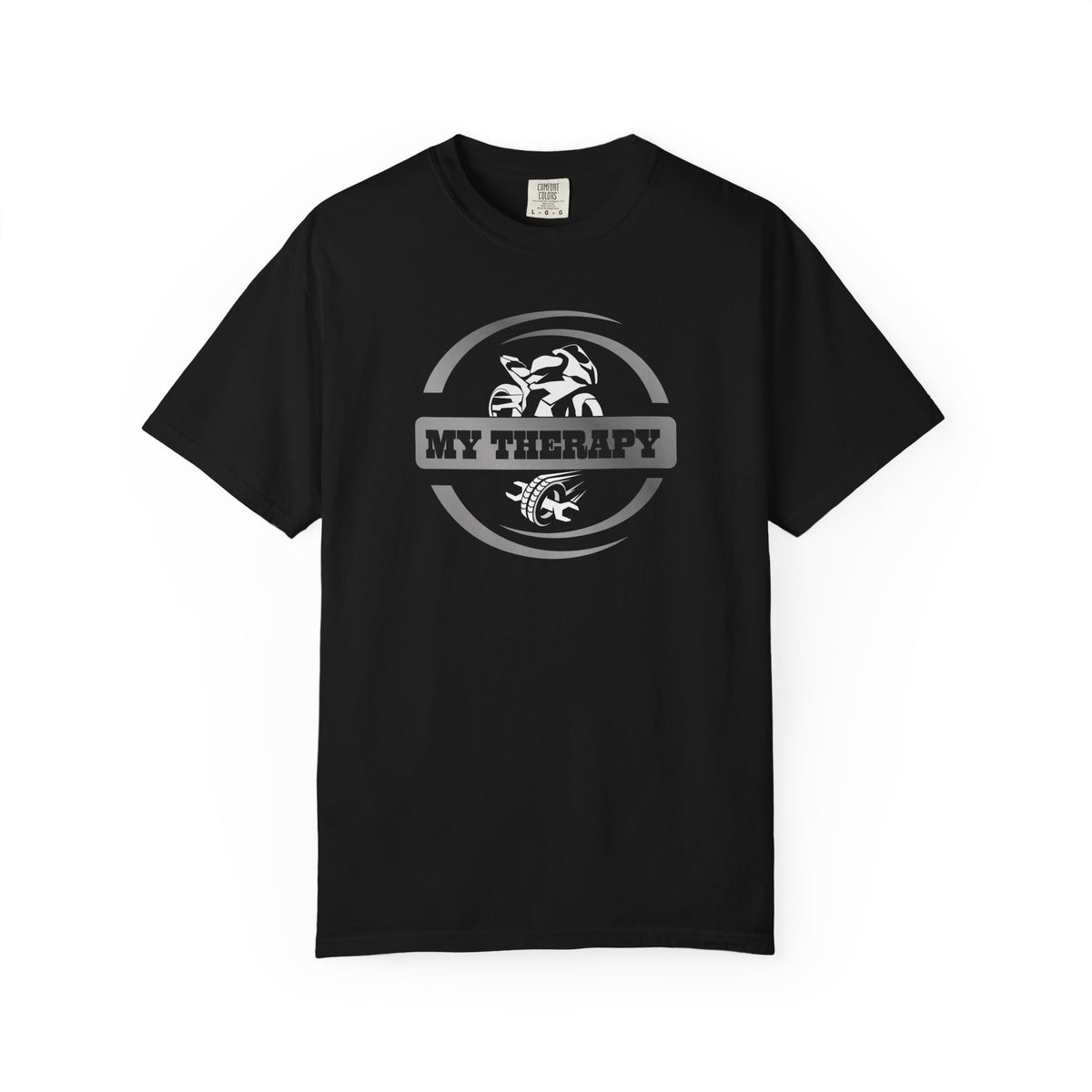 Non UK Sales Motorbike t-shirt  (My therapy) S/B