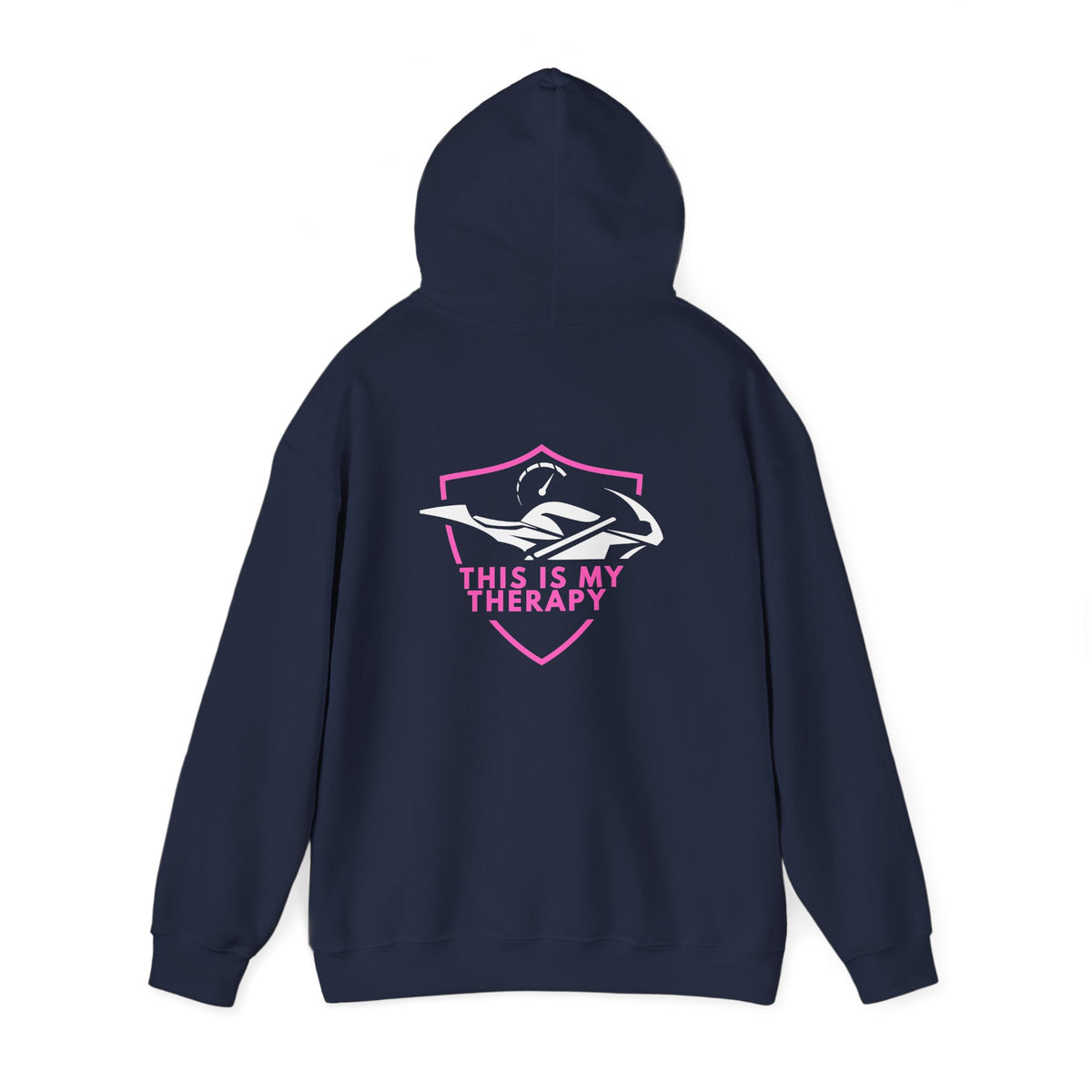 Non UK Sales Unisex Heavy Blend™ Hooded Sweatshirt (Because therapy is expensive) P/B