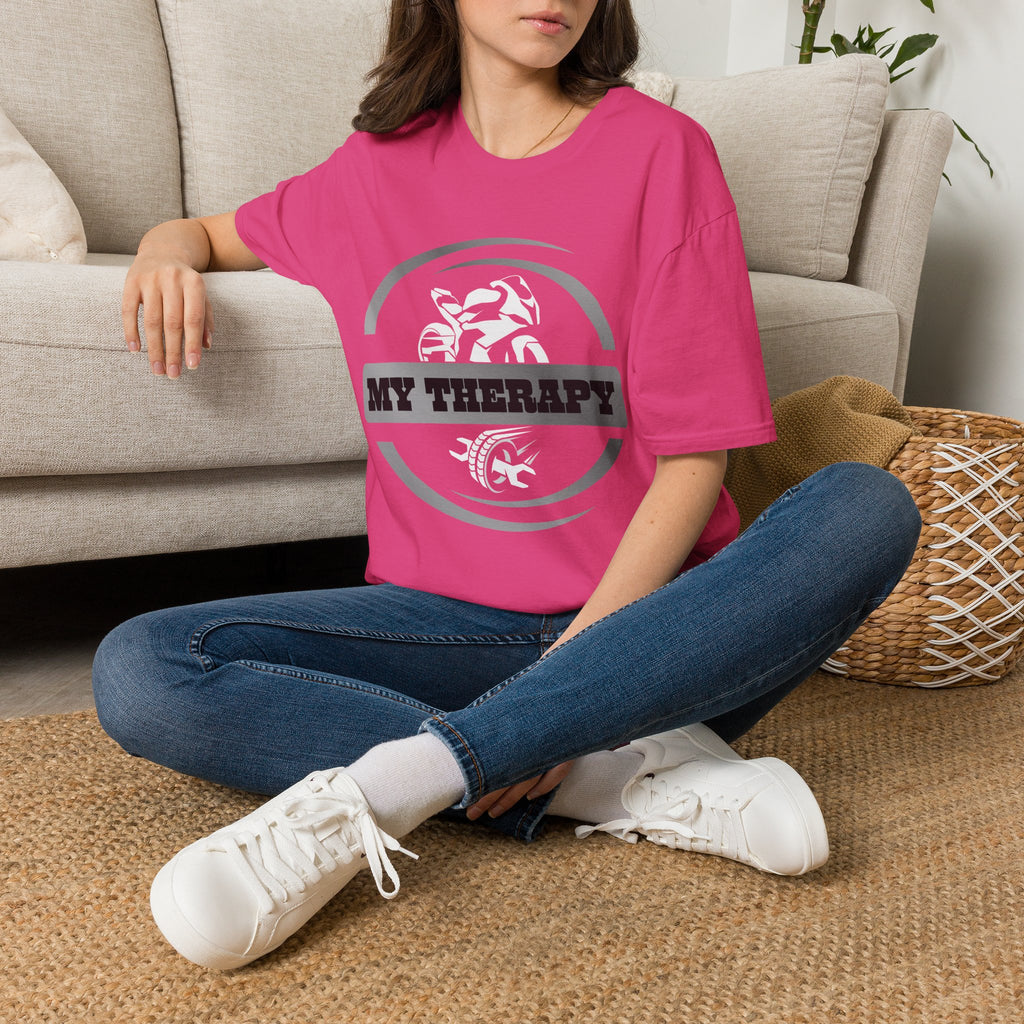Motorbike T-shirt with 'My Therapy'