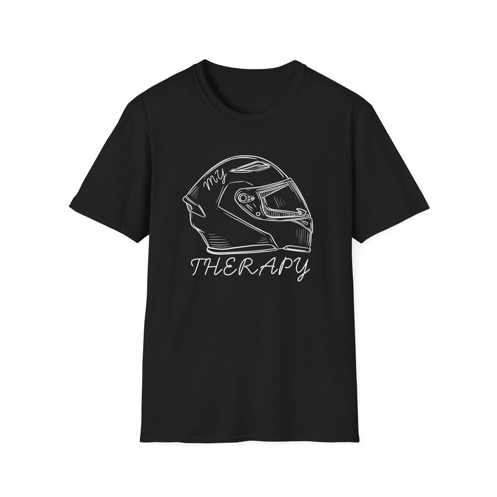 Motorbike T-shirt with 'My Therapy' (1)