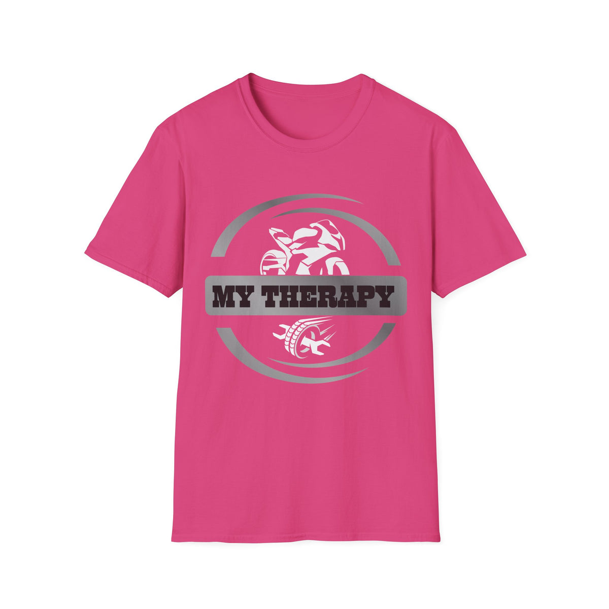 Motorbike T-shirt with 'My Therapy'