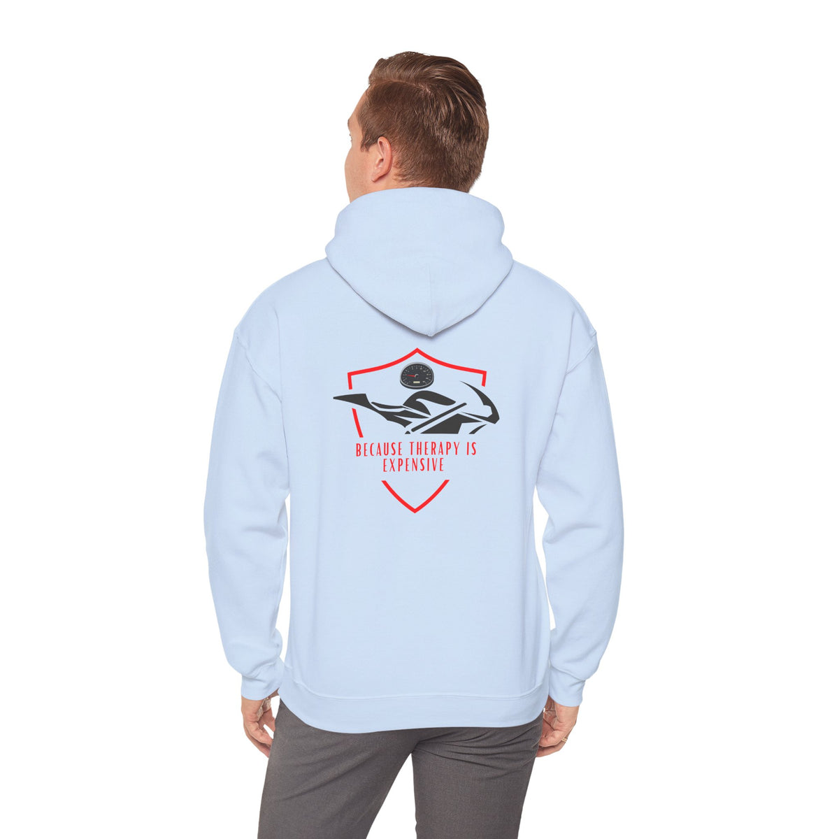Non UK Sales Hooded Sweatshirt (Because therapy is expensive) R/W
