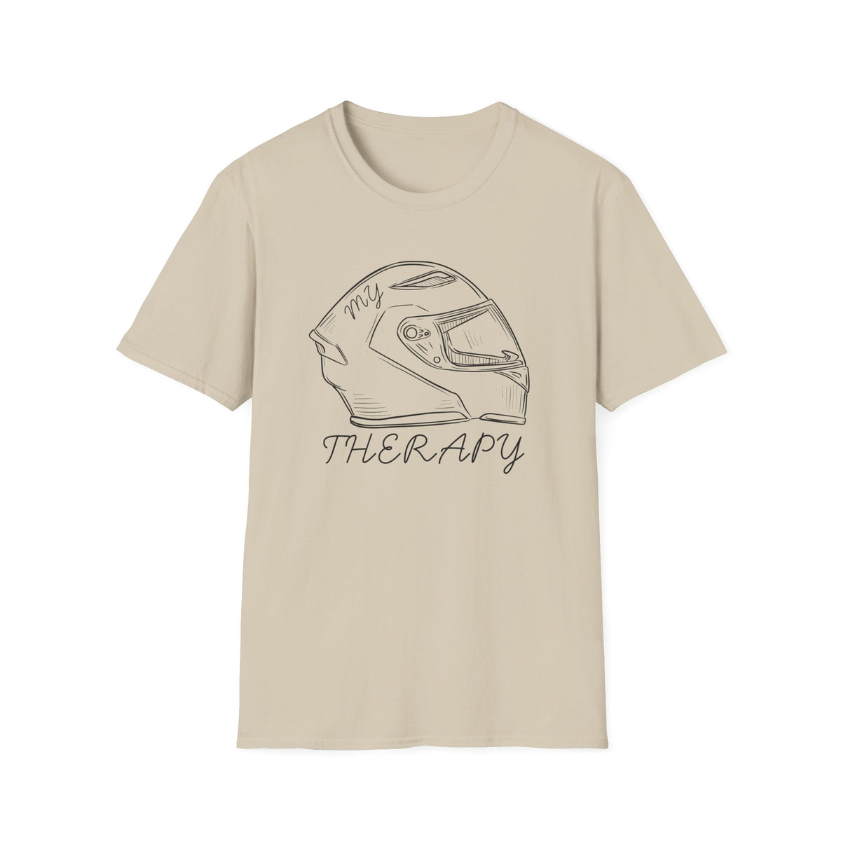 Motorbike T-shirt with 'My Therapy' (2)