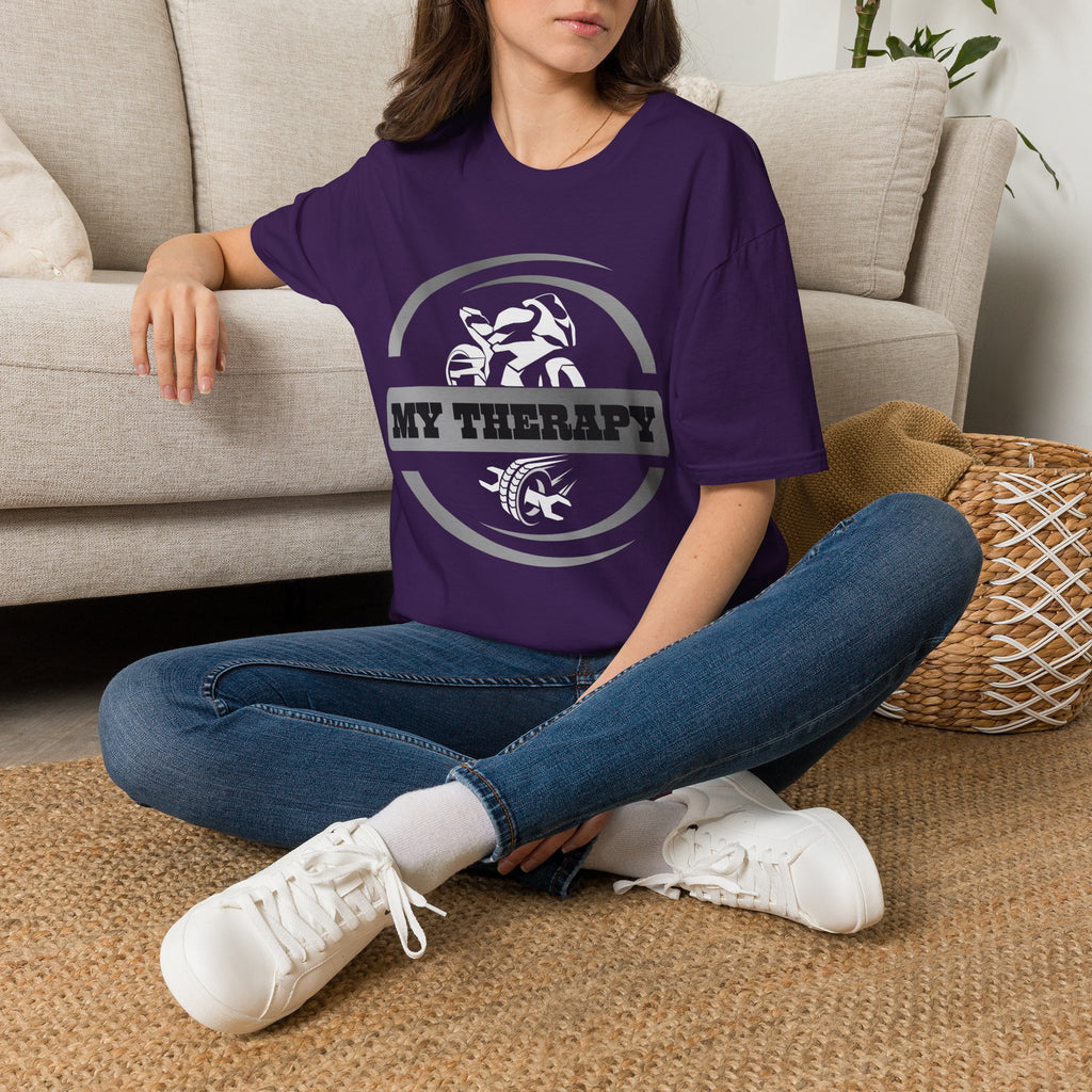 Motorbike T-shirt with 'My Therapy'