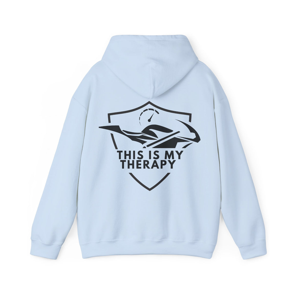 Unisex Heavy Blend™ Hooded Sweatshirt (This Is My Therapy) 2 Back