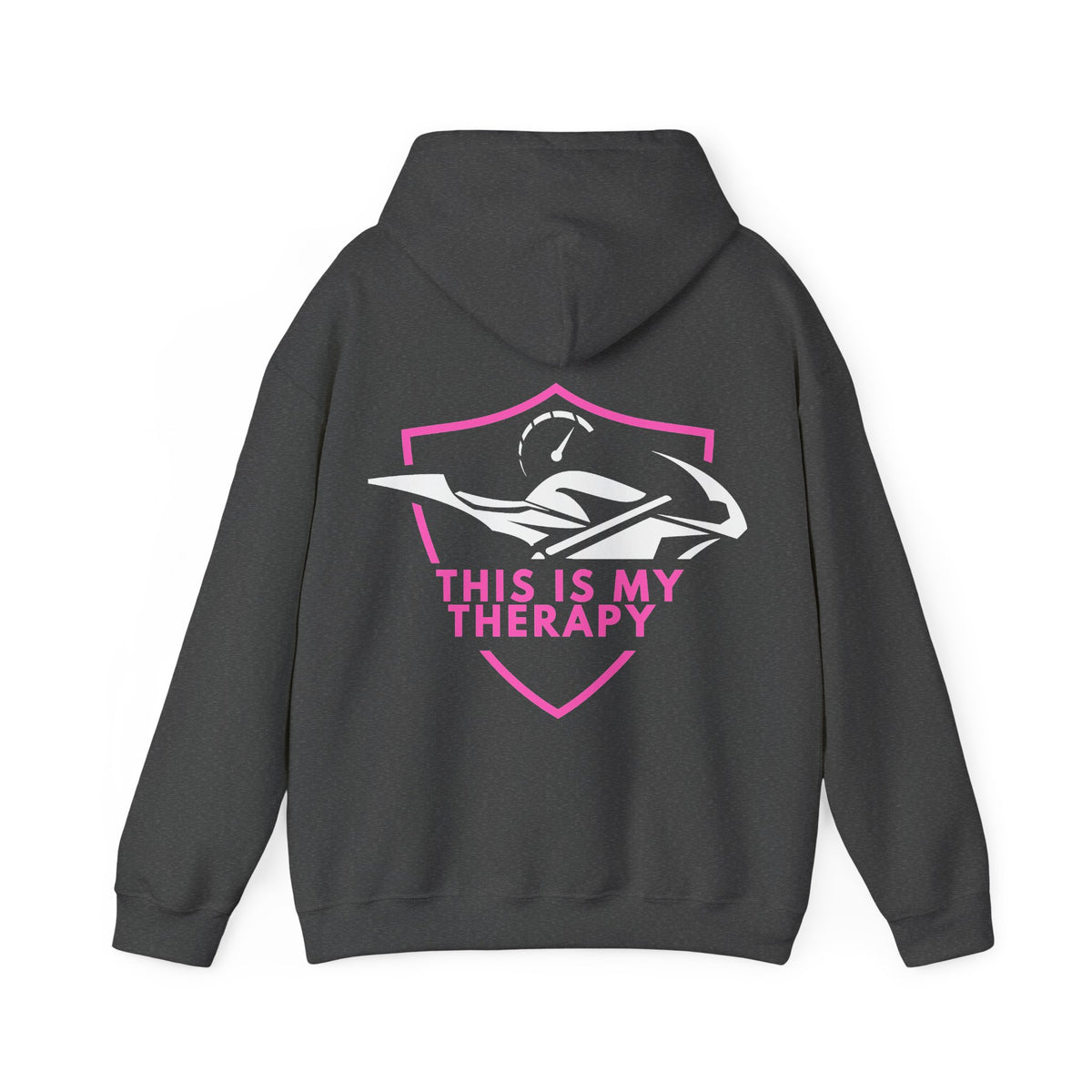 Unisex Heavy Blend™ Hooded Sweatshirt (This Is My Therapy) 3 Back