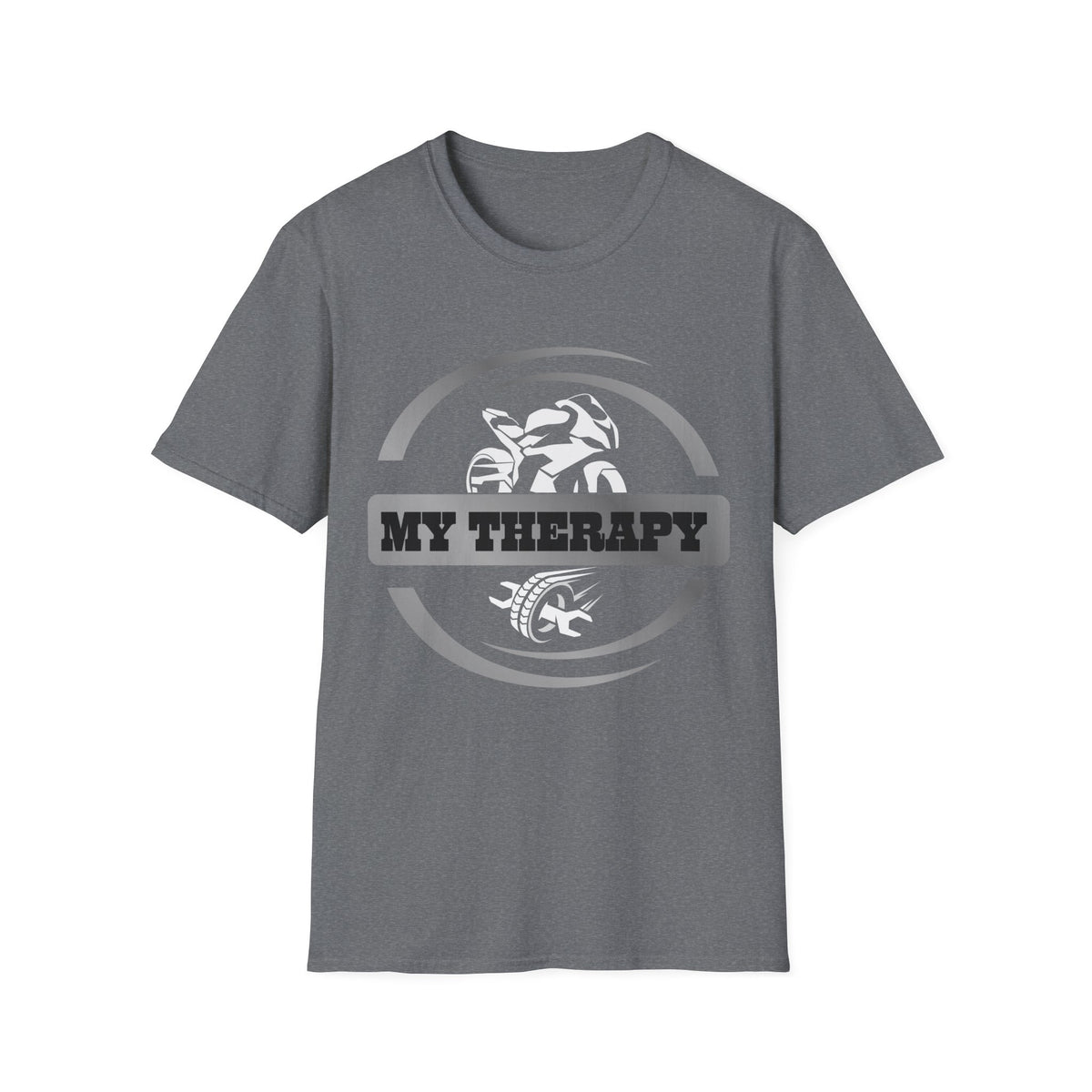 Motorbike T-shirt with 'My Therapy'
