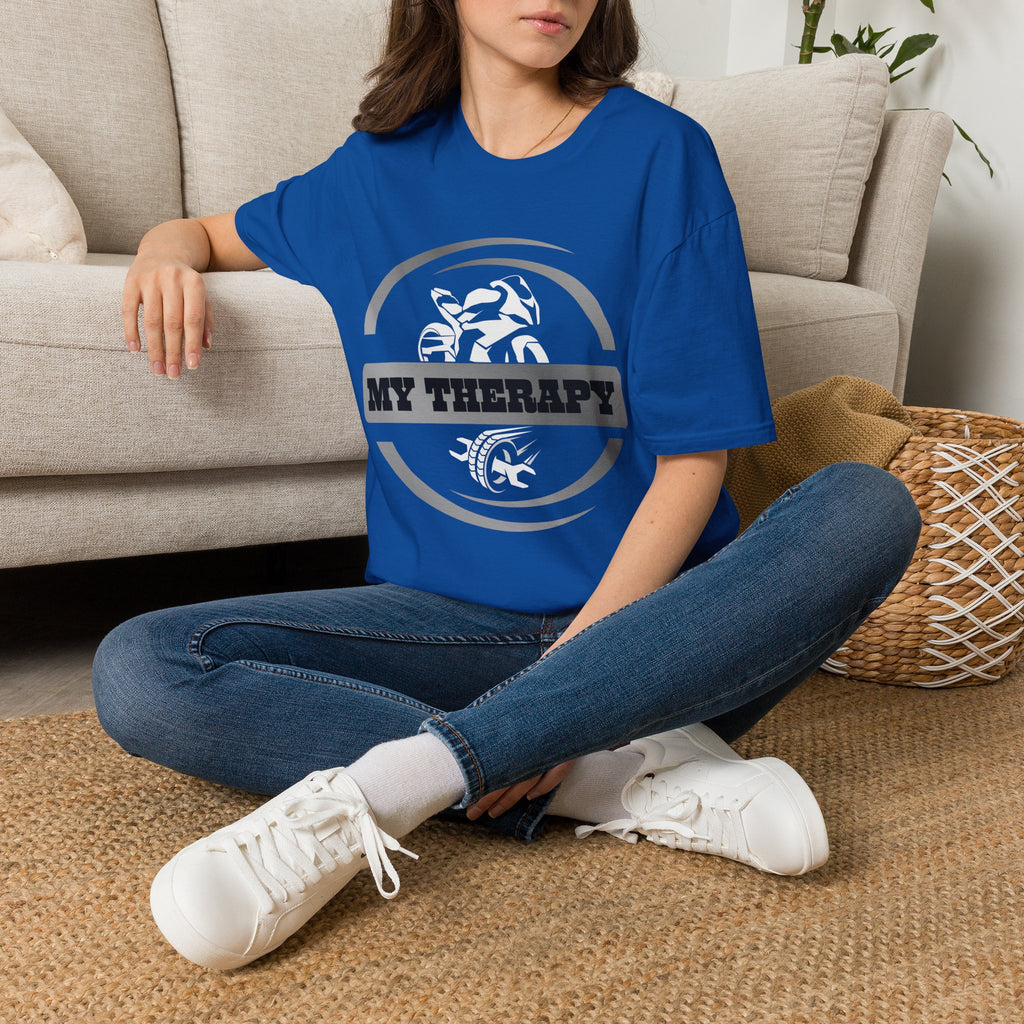 Motorbike T-shirt with 'My Therapy'