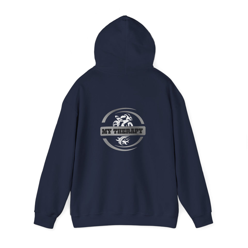 Non UK Sales Unisex Heavy Blend™ Hooded Sweatshirt (My therapy) S/B