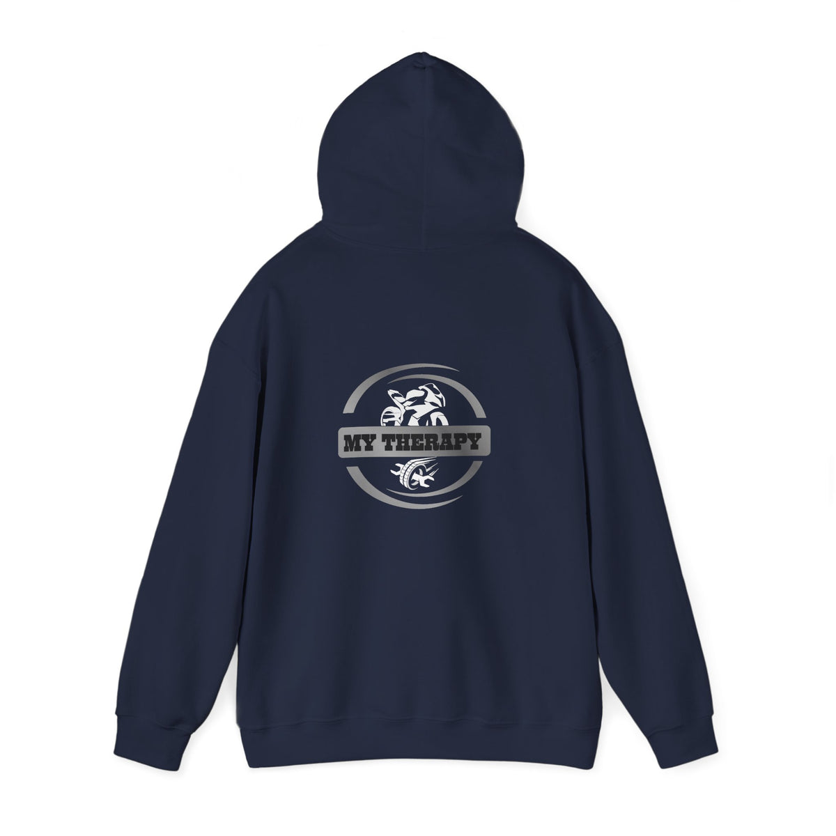 Non UK Sales Unisex Heavy Blend™ Hooded Sweatshirt (My therapy) S/B
